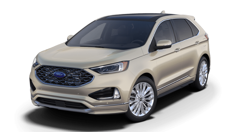 2020 Ford Edge Titanium Desert Gold, 2.0L EcoBoost® Engine | Dunlop ...